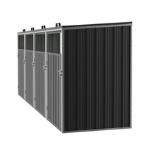 Quadruple Wheelie Bin Storage