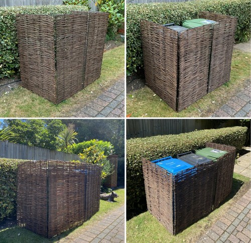 Wheelie bin screens - bin, single