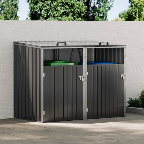 Double wheelie bin storage - double,