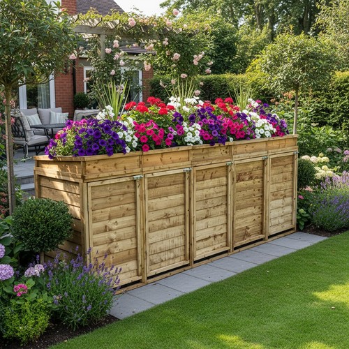 Standalone wooden triple - wooden,