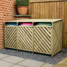 TRIPLE WHEELIE BIN Storage