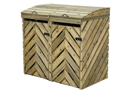 Wheelie bin storage - bin, shed